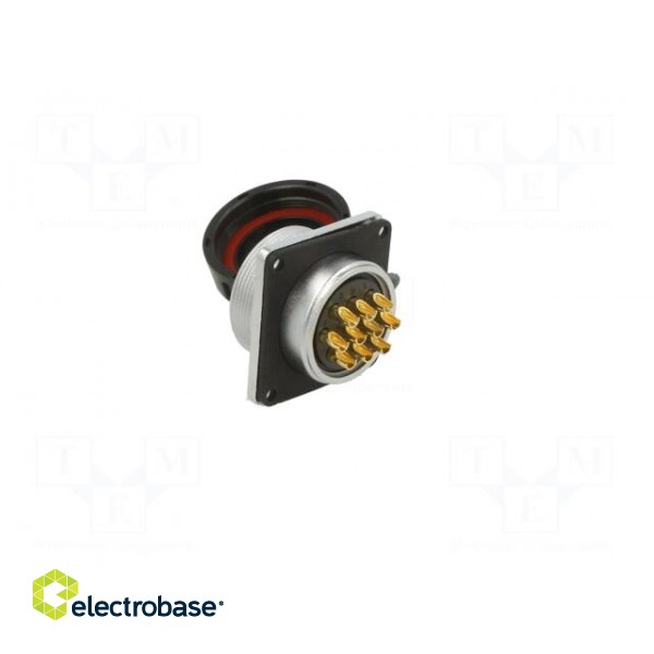 Socket | WF28 | female | PIN: 10 | IP67 | 25A | soldering | 500V | 4mm2 | 11AWG image 4