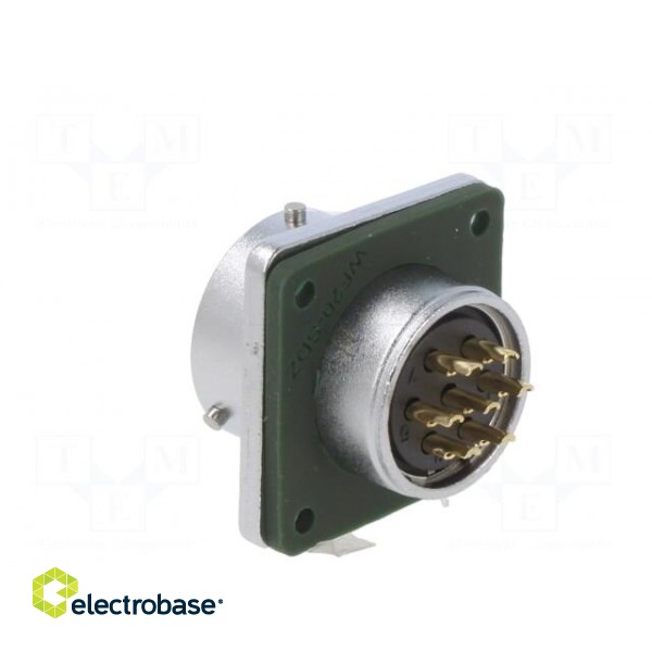 Socket | WY20 | male | PIN: 7 | IP67 | 10A | soldering | 500V | 2mm2 | size 20 image 4