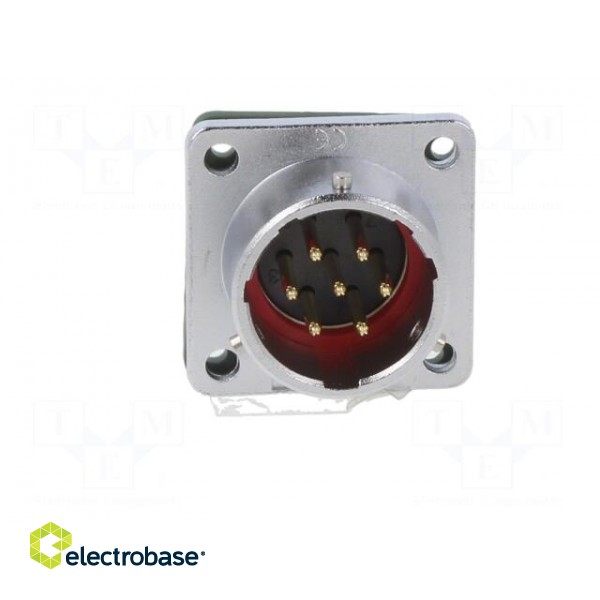 Socket | WY20 | male | PIN: 7 | IP67 | 10A | soldering | 500V | 2mm2 | size 20 image 9