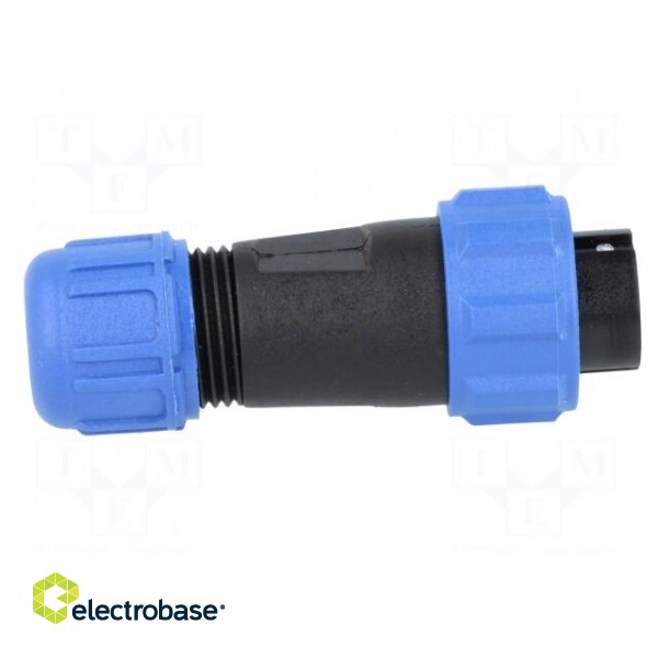 SP13 | plug | female | PIN: 4 | IP68 | 4÷6.5mm | 5A | soldering | for cable paveikslėlis 7