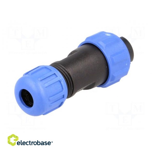 SP13 | plug | male | PIN: 6 | IP68 | 4÷6.5mm | 5A | soldering | for cable paveikslėlis 6