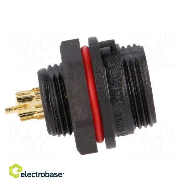SP13 | socket | female | PIN: 7 | IP68 | 5A | soldering | 125V | 0.75mm2 image 7