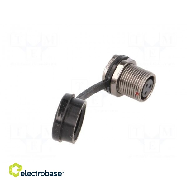 Socket | ST12 | female | PIN: 3 | IP67 | 13A | soldering | 250V | 2mm2 image 8