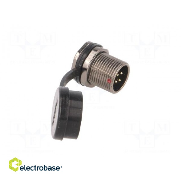 ST12 | socket | male | PIN: 4 | IP67 | 5A | soldering | 200V | 0.75mm2 image 8