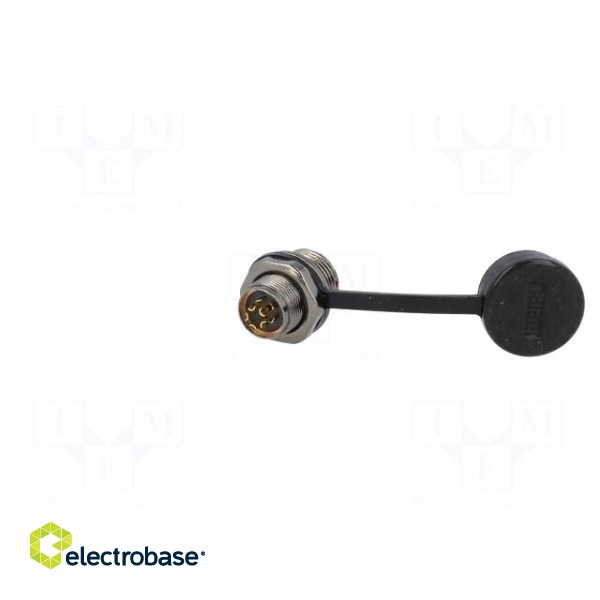 ST12 | socket | male | PIN: 5 | IP67 | 5A | soldering | 180V | 0.75mm2 image 6