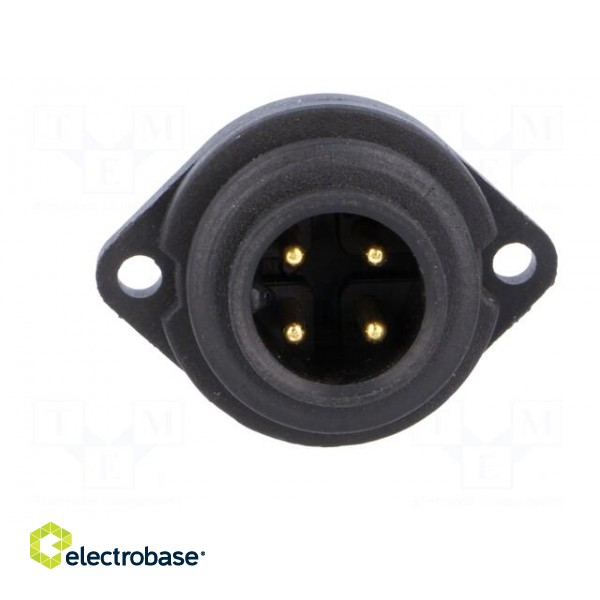 WA22 | socket | male | PIN: 4 | 3+PE | IP67 | 16A | screw terminal | 400V image 9