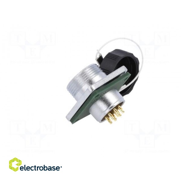 WF | socket | male | PIN: 10 | 5A | soldering | 400V | 0.75mm2 | Case: size 16 image 4