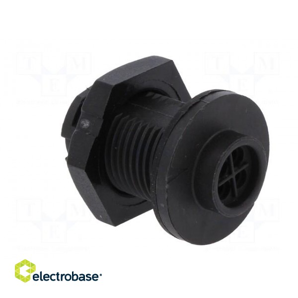 Connector: circular | Series: EN2 | socket | male | soldering | PIN: 4 | 5A image 4