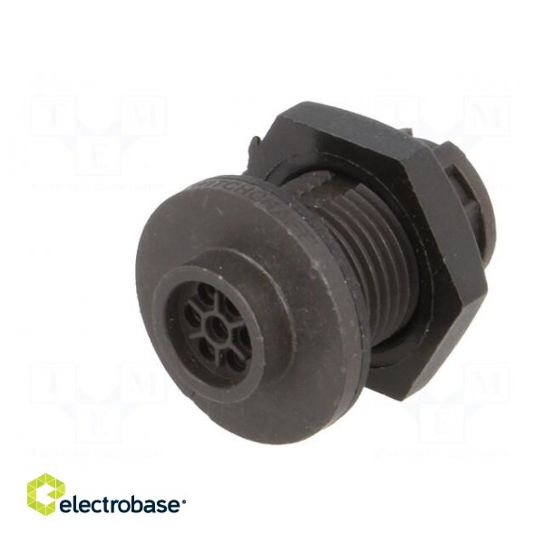 Connector: circular | EN2 | socket | male | soldering | PIN: 5 | 3A | IP68 image 6