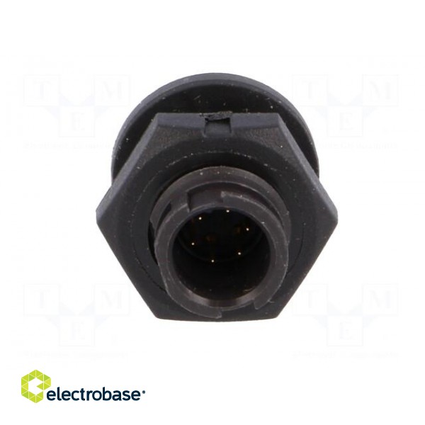 Connector: circular | Series: EN2 | socket | male | THT | PIN: 6 | 3A | IP68 image 9