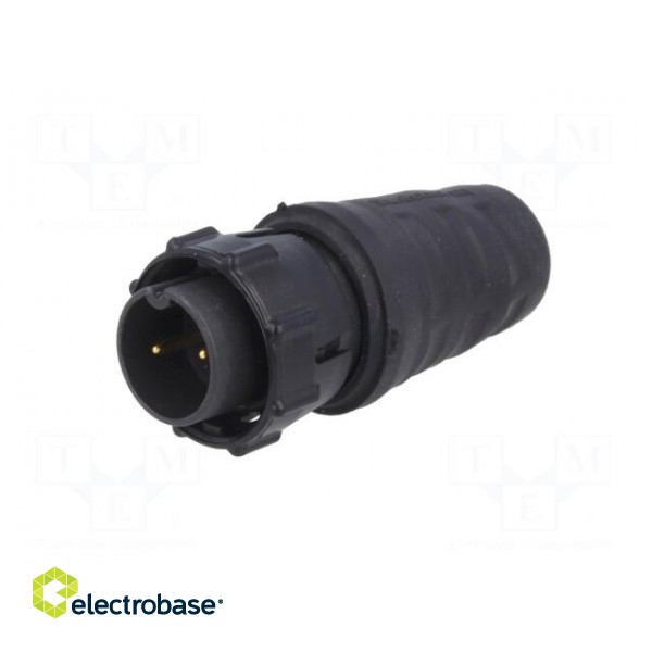Connector: circular | Series: EN3 | plug | male | soldering | for cable paveikslėlis 2