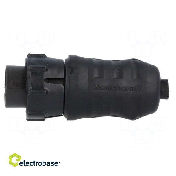 Connector: circular | EN3 | plug | male | soldering | for cable | PIN: 4 image 3