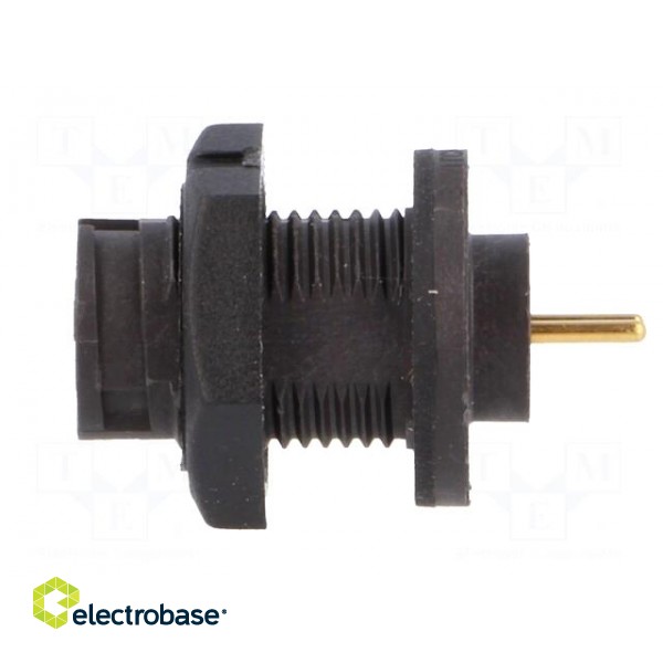 Connector: circular | Series: EN2 | socket | female | THT | PIN: 2 | 7A image 3