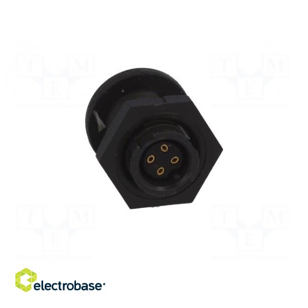 Connector: circular | EN2 | socket | female | THT | for panel mounting image 9