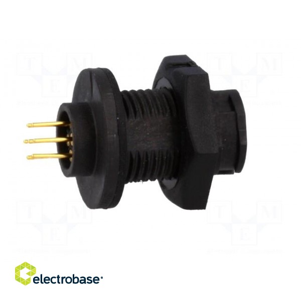 Connector: circular | Series: EN2 | socket | male | THT | PIN: 7 | 3A | IP68 paveikslėlis 7