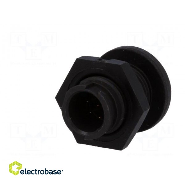 Connector: circular | Series: EN2 | socket | male | THT | PIN: 7 | 3A | IP68 paveikslėlis 2