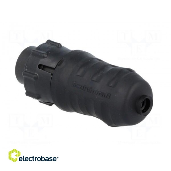 Connector: circular | EN3 | plug | male | soldering | for cable | PIN: 4 image 4