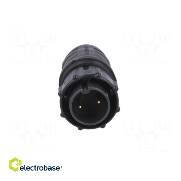 Connector: circular | EN3 | plug | male | soldering | for cable | PIN: 2 image 9