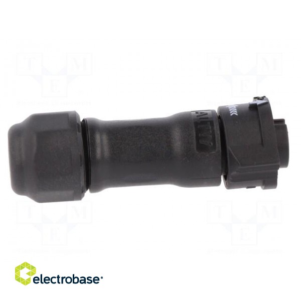 Connector: circular | plug | for cable | PIN: 4 | female | with contacts image 7