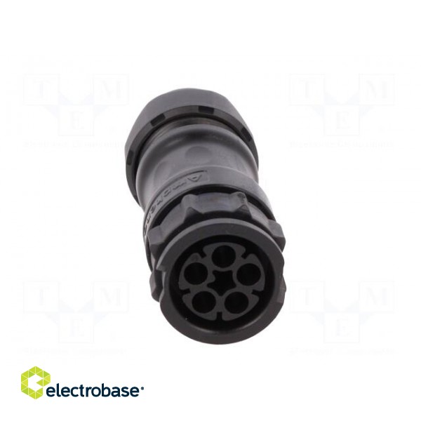 Connector: circular | female | plug | crimped | PIN: 5 | 14AWG÷12AWG image 9