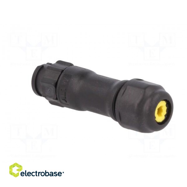 Connector: circular | plug | for cable | PIN: 6 | female | with contacts фото 4
