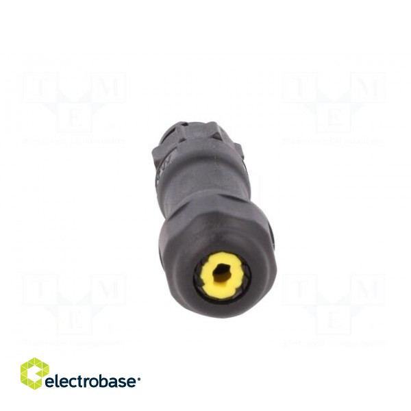 Connector: circular | plug | for cable | PIN: 6 | female | with contacts фото 5