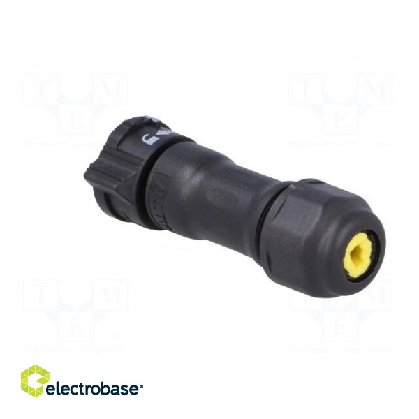Connector: circular | plug | for cable | PIN: 8 | female | with contacts image 4