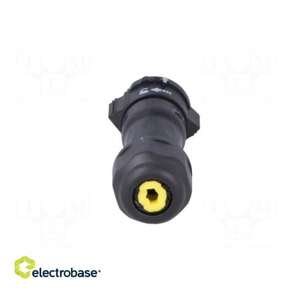 Connector: circular | plug | for cable | PIN: 8 | female | with contacts image 5