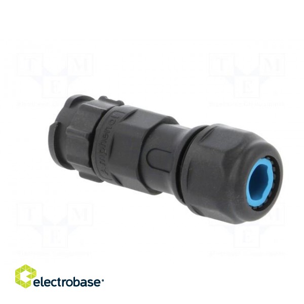 Connector: circular | female | plug | screw terminal | PIN: 3 | IP68 image 4