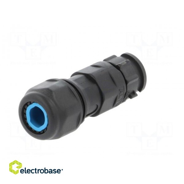 Connector: circular | female | plug | screw terminal | PIN: 3 | IP68 image 6