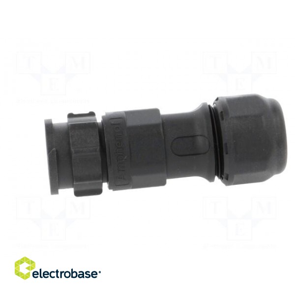 Connector: circular | female | plug | screw terminal | PIN: 3 | IP68 paveikslėlis 3