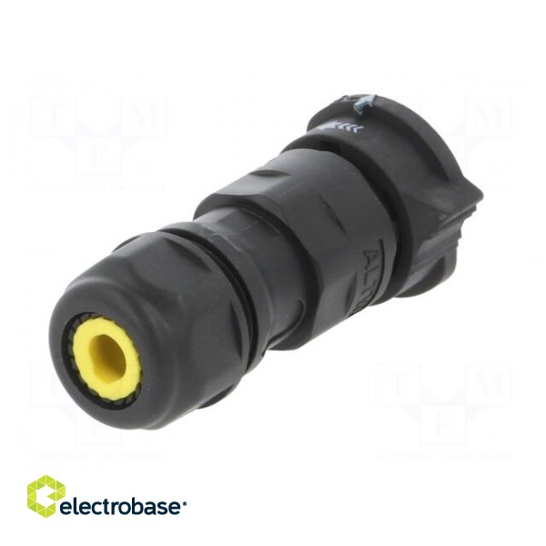 Connector: circular | plug | for cable | PIN: 5 | female | with contacts image 6