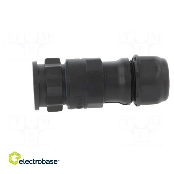 Connector: circular | plug | for cable | PIN: 5 | female | with contacts image 3