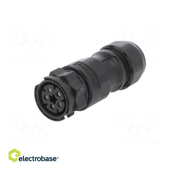 Connector: circular | female | plug | screw terminal | PIN: 5 | IP68 image 2