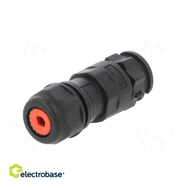 Connector: circular | plug | for cable | PIN: 5 | female | with contacts image 6
