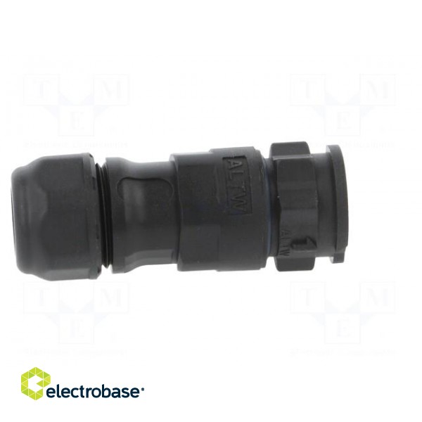 Connector: circular | plug | for cable | PIN: 5 | female | with contacts image 7