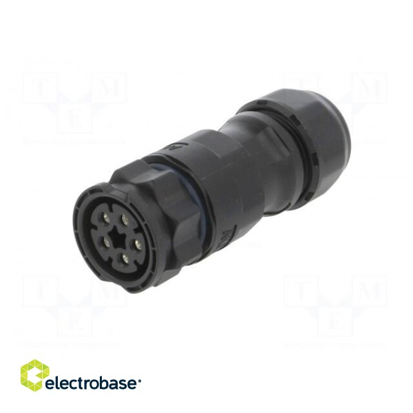 Connector: circular | female | plug | screw terminal | PIN: 5 | IP68 image 2