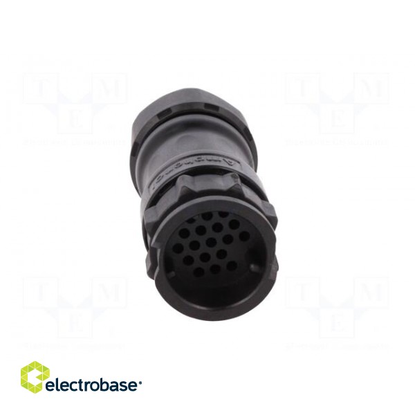Connector: circular | male | plug | crimped | PIN: 18 | 22AWG÷20AWG | IP68 фото 9