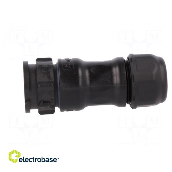 Connector: circular | plug | for cable | PIN: 18 | male | with contacts image 3