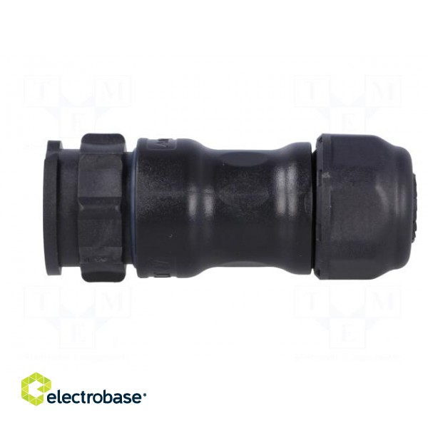 Connector: circular | male | plug | crimped | PIN: 5 | 14AWG÷12AWG | IP68 image 3