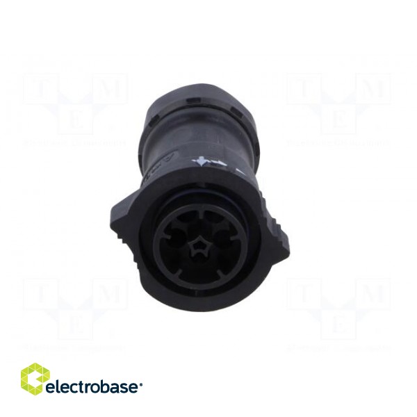 Connector: circular | plug | for cable | PIN: 5 | male | with contacts image 9