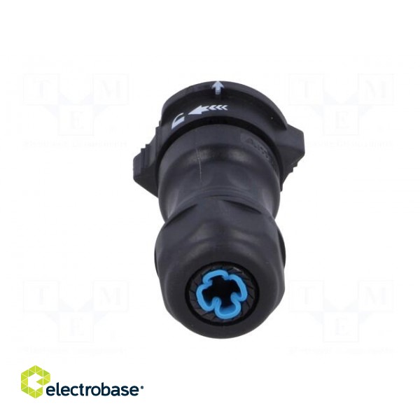 Connector: circular | plug | for cable | PIN: 5 | male | with contacts image 5