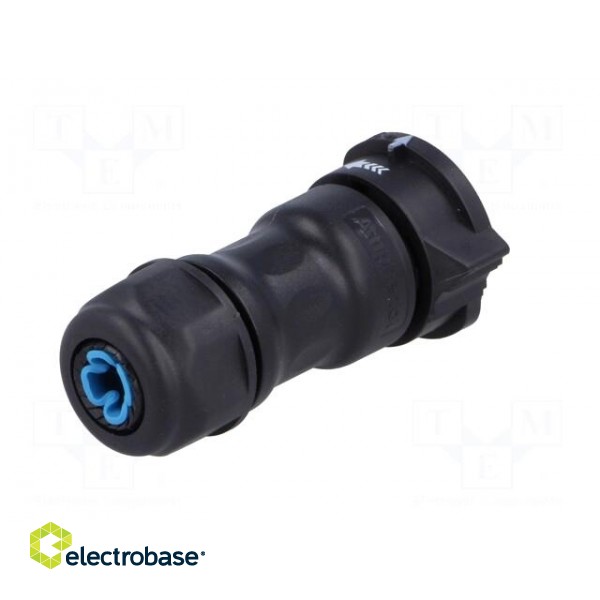 Connector: circular | plug | for cable | PIN: 5 | male | with contacts image 6