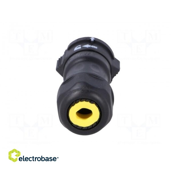 Connector: circular | male | plug | crimped | PIN: 5 | 18AWG÷16AWG | IP68 фото 5