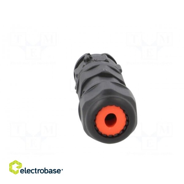 Connector: circular | male | plug | screw terminal | PIN: 3 | for cable фото 5