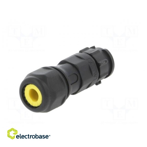 Connector: circular | male | plug | screw terminal | PIN: 3 | for cable paveikslėlis 6