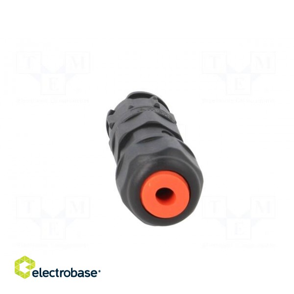 Connector: circular | male | plug | screw terminal | PIN: 3 | for cable paveikslėlis 5