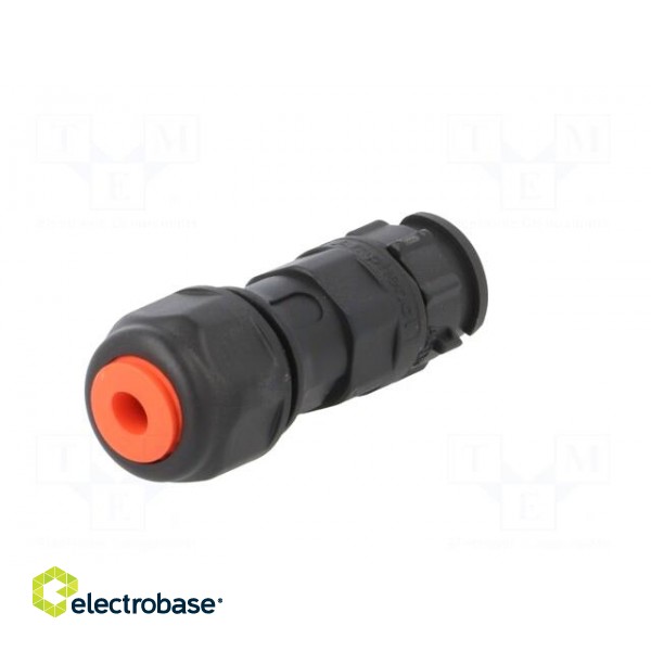 Connector: circular | male | plug | screw terminal | PIN: 3 | for cable paveikslėlis 6