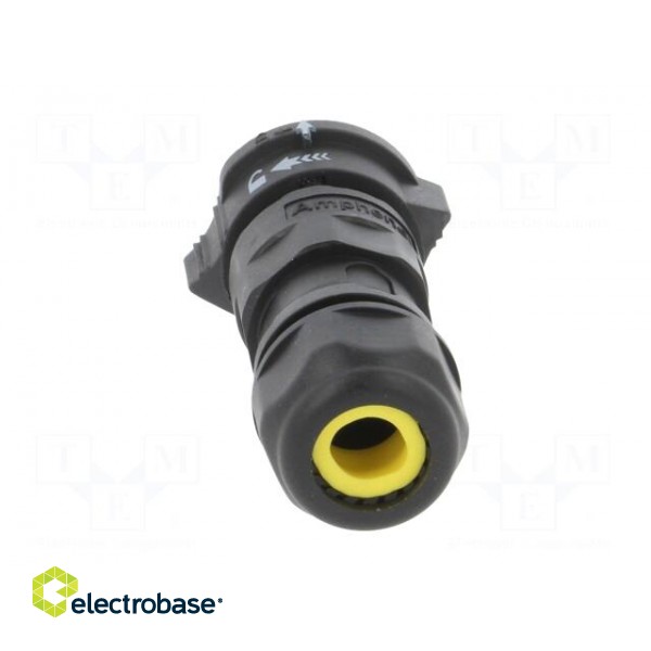 Connector: circular | male | plug | screw terminal | PIN: 5 | for cable фото 5