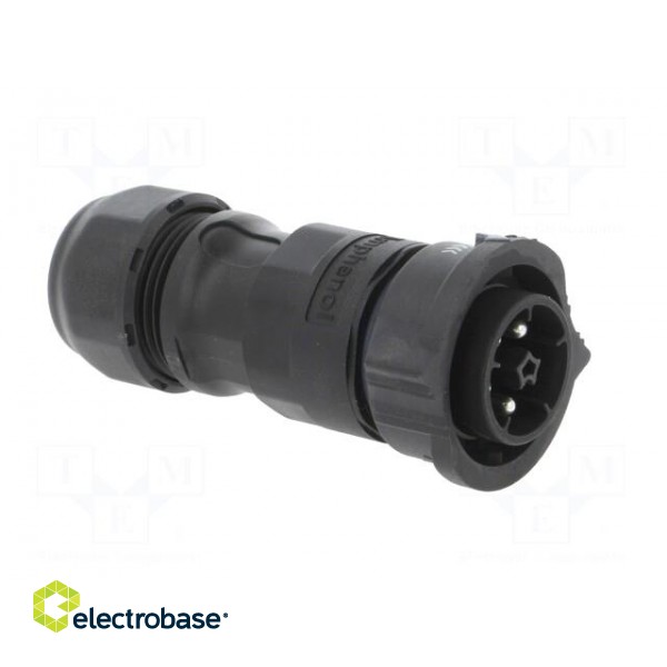 Connector: circular | male | plug | screw terminal | PIN: 5 | for cable image 8